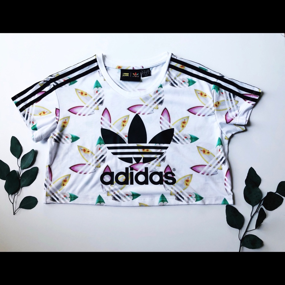 Adidas Originals PHARRELL WILLIAMS Surf Crop Top